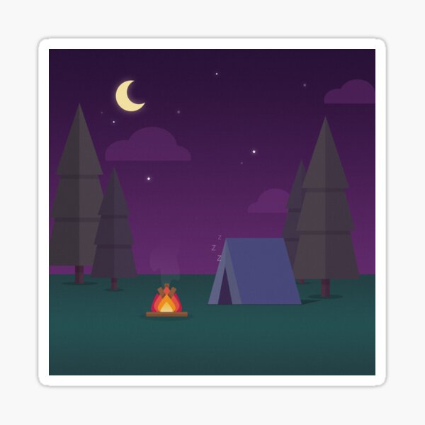 Under the Stars Sticker