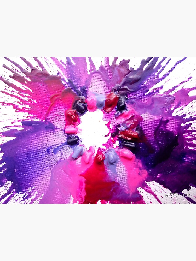 art de crayon fondu avec des fleurs