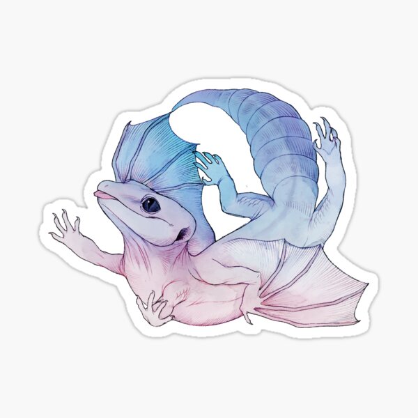 Dragon Gecko Sticker
