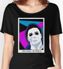 Michael Myers in the 80's Women's Relaxed Fit T-Shirt