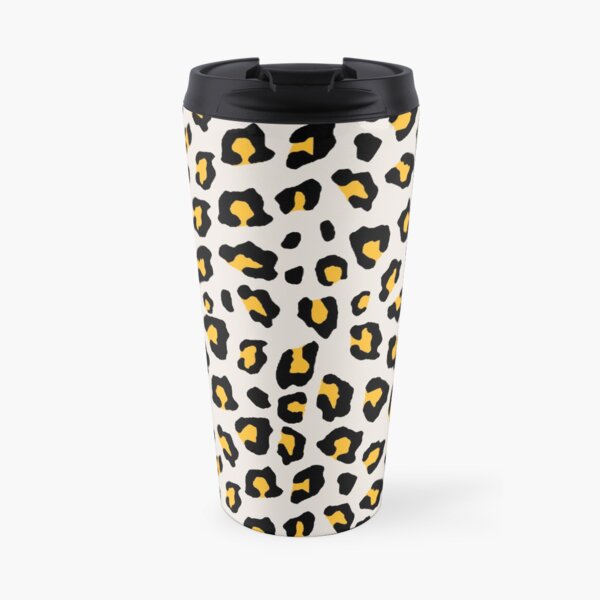 Leopard Print - Mustard Yellow Original Travel Mug
