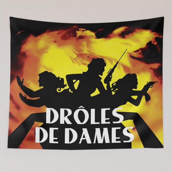 Item preview, ANGELS DRÔLES DE DAMES designed and sold by Maddstuff.