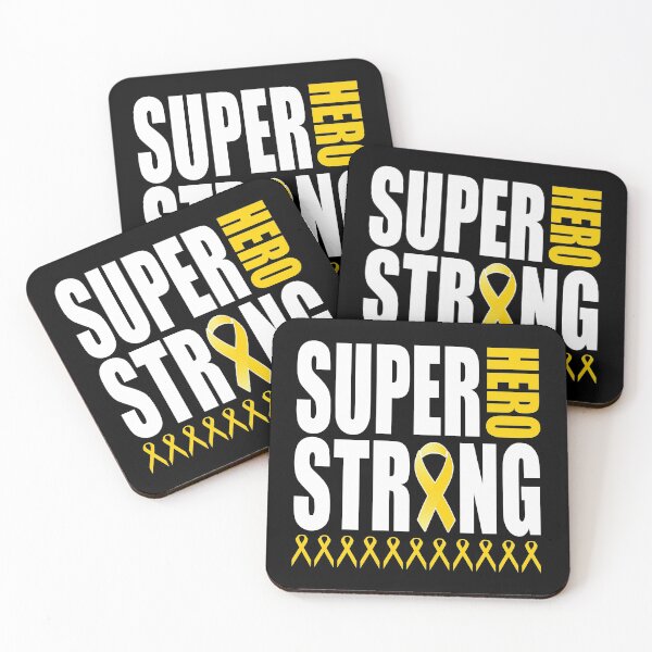 Item preview, Childhood Cancer Super Hero Strong  designed and sold by jodirm.