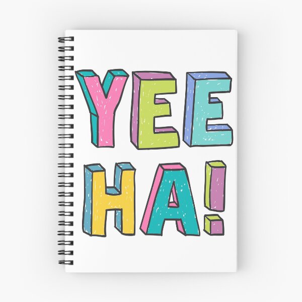Item preview, Yee Ha - Hand Drawn Rainbow Graphic designed and sold by BunnyThePainter.