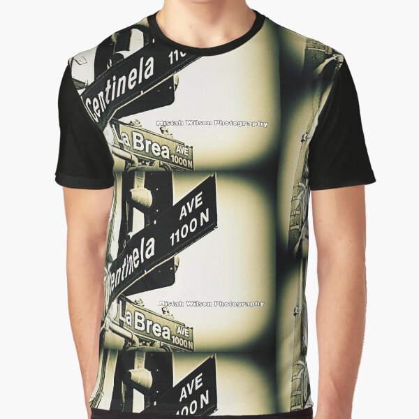 Centinela Avenue & La Brea Avenue2, Inglewood, CA by Mistah Wilson Graphic T-Shirt