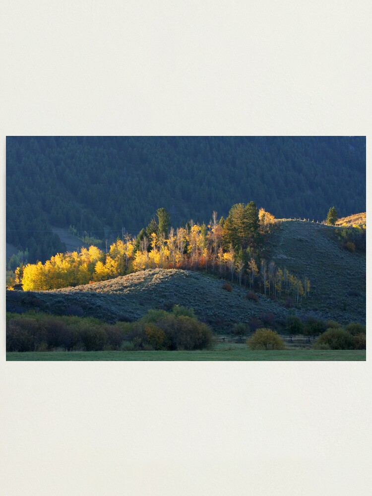 Alternate view of Hill at the Edge of Town Photographic Print