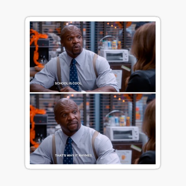 Item preview, terry jeffords ¨school is cool¨ designed and sold by nataliemgg.