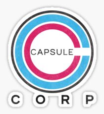 Capsule Corp Logo DBZ Sticker