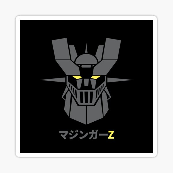 Mazinger Z - Oscuro Pegatina