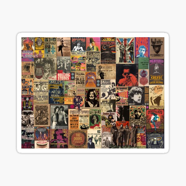 Rock n' roll stories Sticker