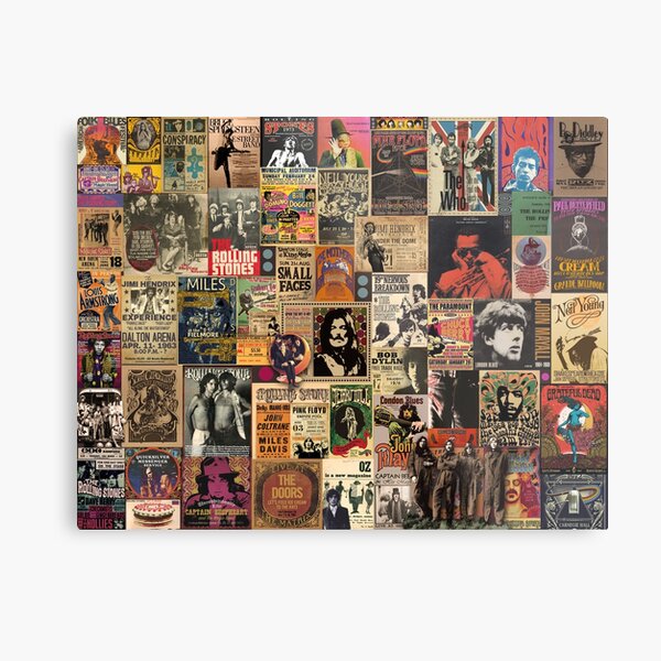 Rock n' roll stories Metal Print