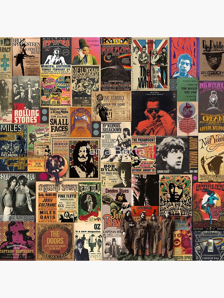 Thumbnail 5 of 5, Coasters (Set of 4), Rock n' roll stories designed and sold by Tefta.