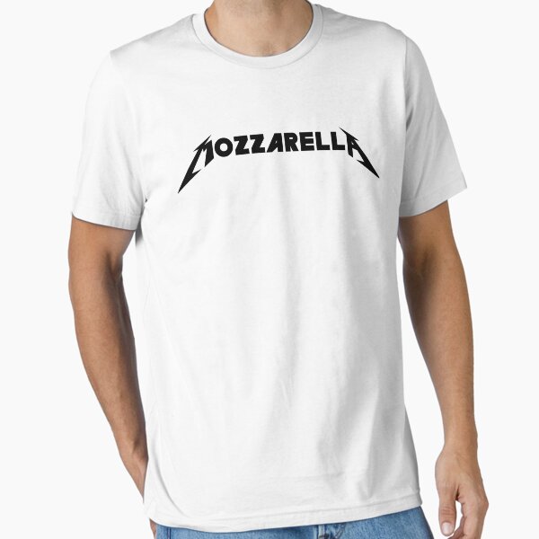 Vista previa del artículo con la obra «Mozzarella Metallica», diseñado y vendido por orionspencer.