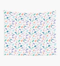 Abstract Cut Out Shapes Wall Tapestry
