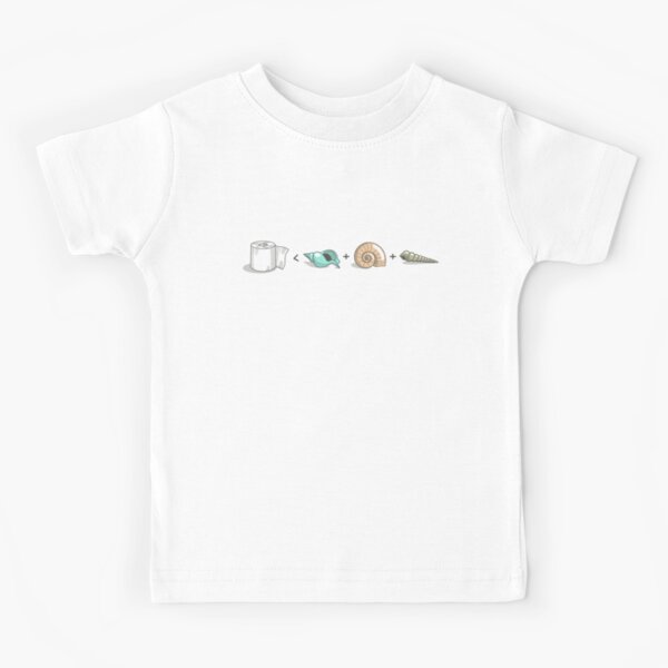 3 Seashells Kids T-Shirt