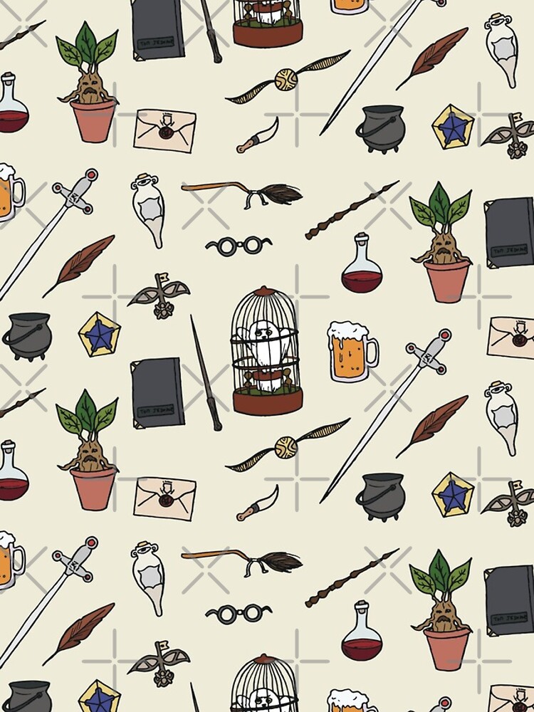Owl and wand by lor4rt