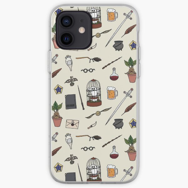 Owl and wand iPhone Soft Case