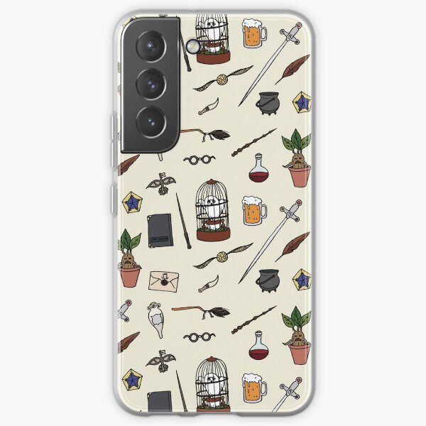 Chouette et baguette Coque souple Samsung Galaxy
