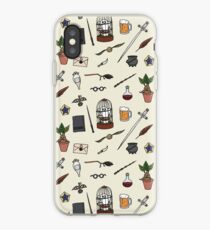 Owl and wand iPhone Case