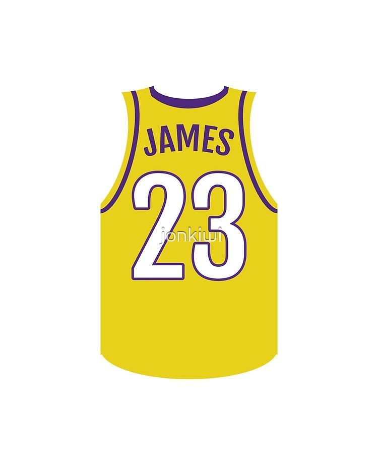 Los Angeles Lakers Nike LeBron James Shirt Digital Art by Th - Pixels