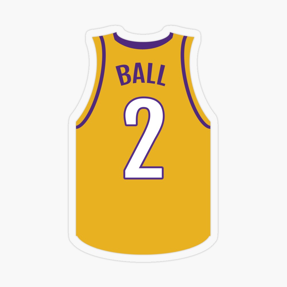 Lonzo Ball Jersey LA Lakers Essential T-Shirt for Sale by jonkiwi