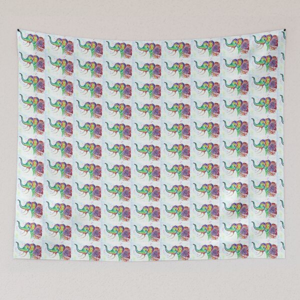 Item preview, Colourful Elephant designed and sold by Casimirasart.