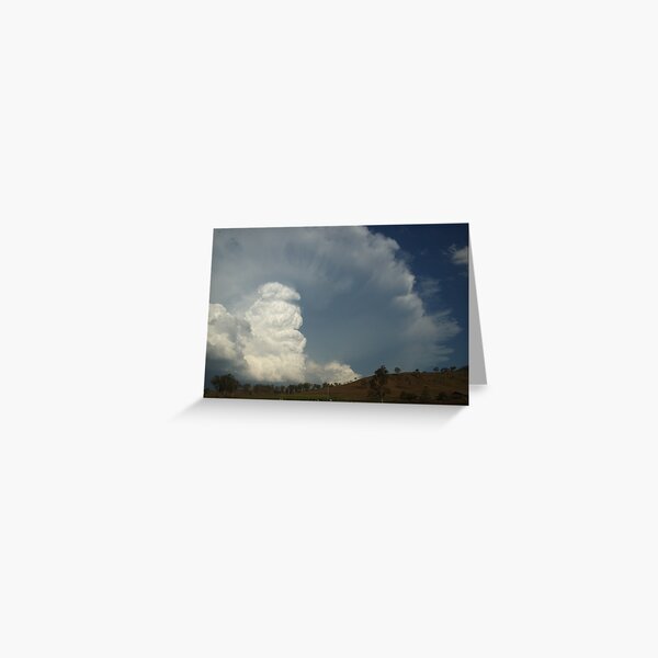 Mushroom Cloud Updraft near Rathdowney Greeting Card