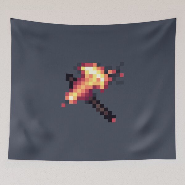Aperçu de l'œuvre Axe Gravure Pixel créée et vendue par Ben Henry.