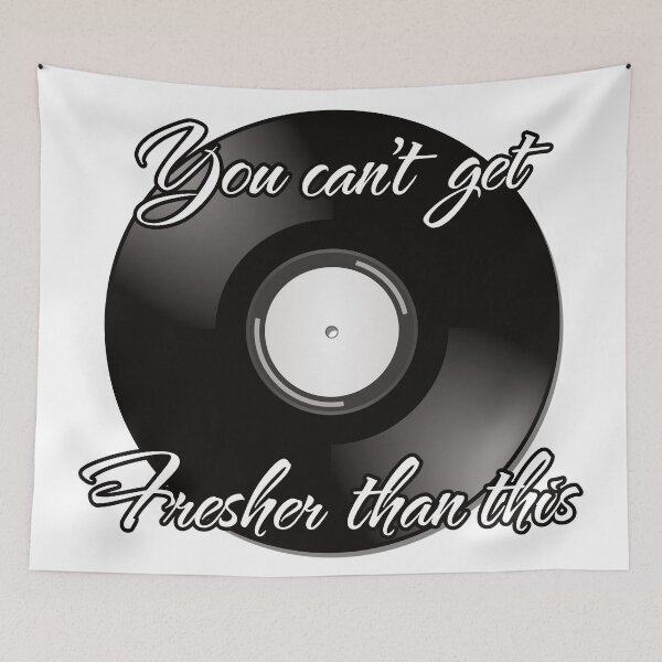 Item preview, You cant get Fresher than this - Real hip hop Dj turntablist design designed and sold by onjcdesign.