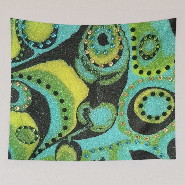 Item preview, Fluorescent on black designed and sold by sharonperryart.