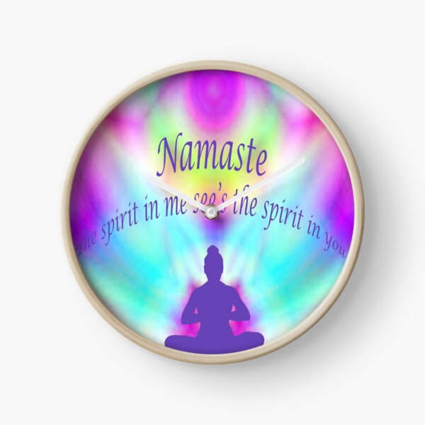 Namaste - Spirit to spirit Clock