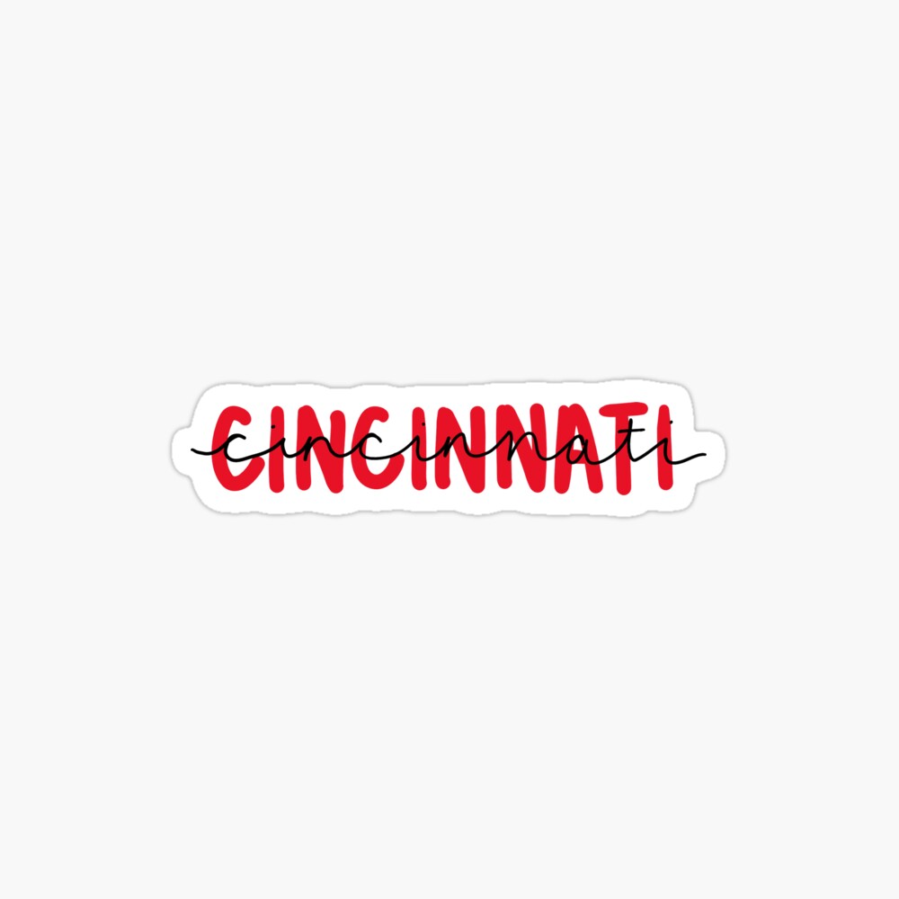 Reds City Connect Sticker for Sale by bayleebrooke5