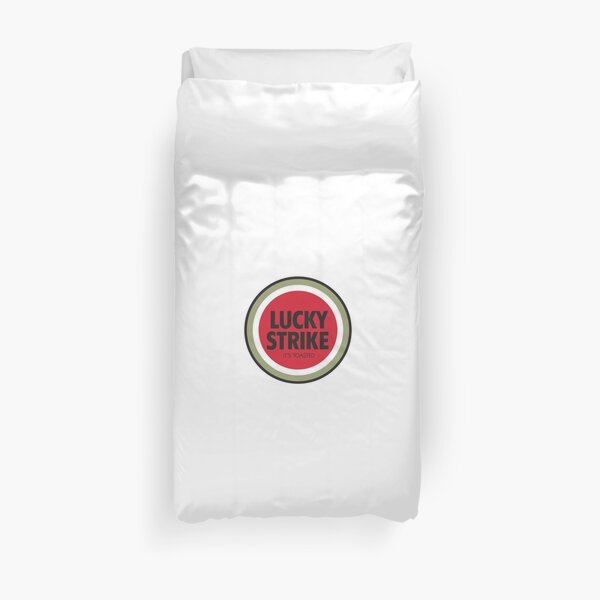Lucky Strike - "It's Toasted" Duvet Cover