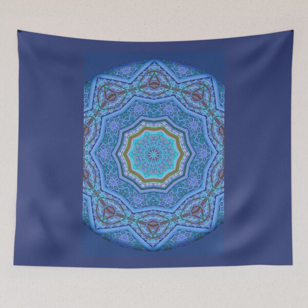 Item preview, Jewish Moroccan Blue Pattern designed and sold by Geoffrey Higges.