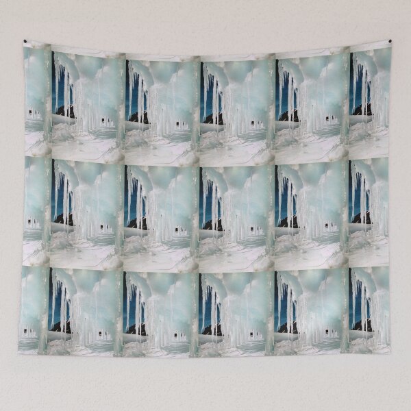 Item preview, Ice Cave in Blue & White designed and sold by Carole-Anne.