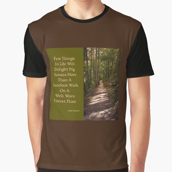 Barefoot Quote Graphic T-Shirt