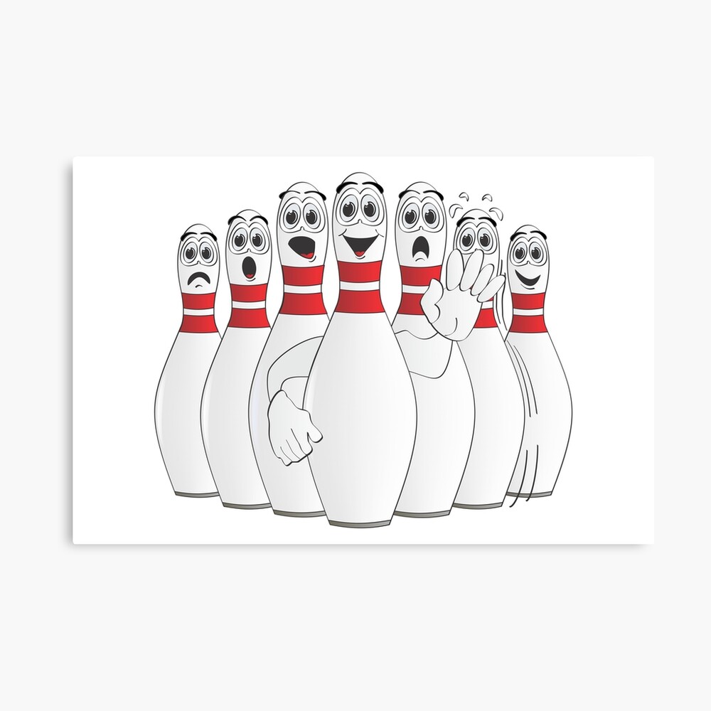 Bowling Pins Cartoon Bowling Pins Cartoon