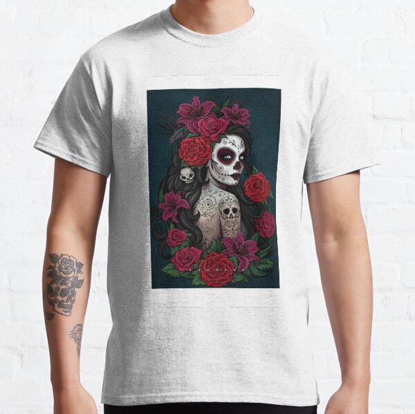 Catrina tatto Camiseta clásica