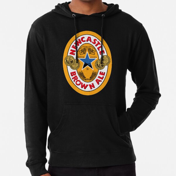 Brown ale newcastle Sudadera ligera con capucha