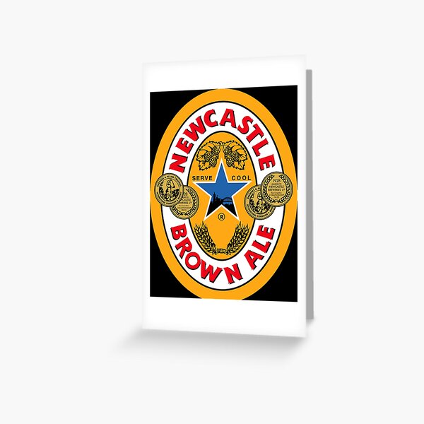 Brown ale newcastle Greeting Card