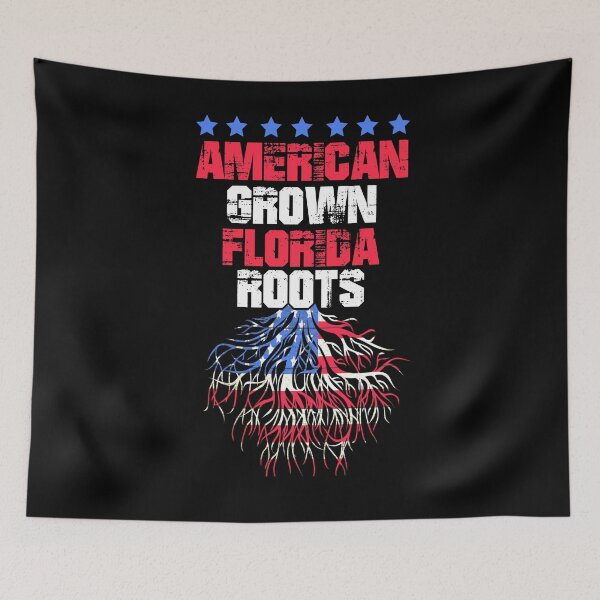 Item preview, Florida Roots | Proud To Be An American designed and sold by PureCreations.
