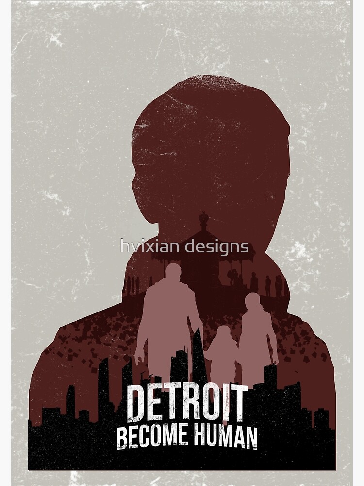 Connor Detroit become human  Poster for Sale by Limaqq