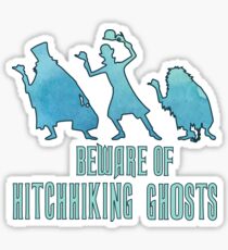 Hitchhiking Ghosts Sticker