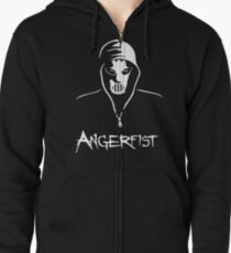 Angerfist Zipped Hoodie