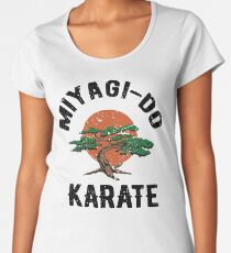 Miyagi tun Karate-Not Frauen Premium T-Shirts