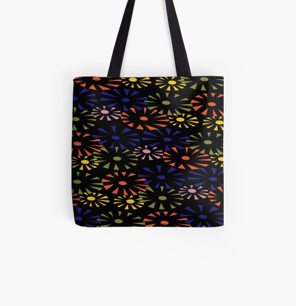 Festival fireworks All Over Print Tote Bag