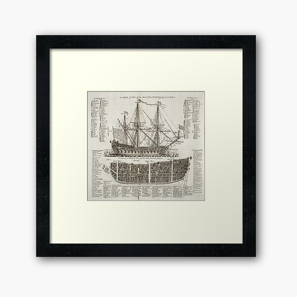 Item preview, Ship of War Naval Print designed and sold by fasiq77.