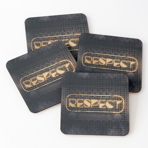 Item preview, RESPECT – Neon Retro designed and sold by Art-Frankenberg.
