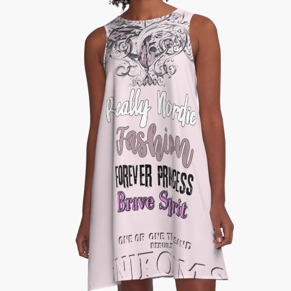Really Nordic Fashion by hyndussidart A-Line Dress