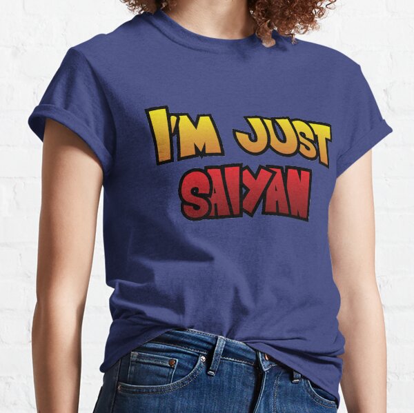 just saiyan t shirt